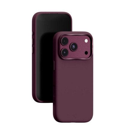 Чехол-накладка VLP Aster Pro Case with MagSafe для Apple iPhone 18 Pro Dark Cherry