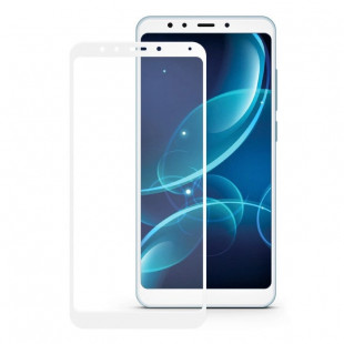 Защитная стеклопленка FullGlue (Xiaomi Redmi 5) Белая