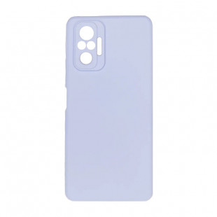 Накладка Soft Touch (Xiaomi Redmi Note 10 Pro) Голубой