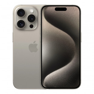 Смартфон Apple iPhone 15 Pro 256Gb (Dual nano SIM) Natural Titanium