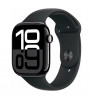 Умные часы Apple Watch Series 10 46mm Aluminum Case with Sport Band S/M Jet Black/Black