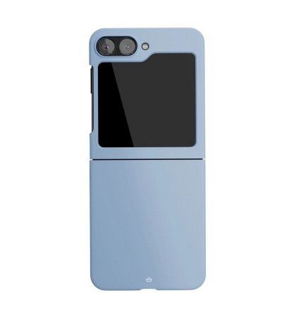 Чехол-накладка VLP Flex Сase для смартфона Samsung Galaxy Z Flip 6 Light Blue