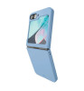 Чехол-накладка VLP Flex Сase для смартфона Samsung Galaxy Z Flip 6 Light Blue