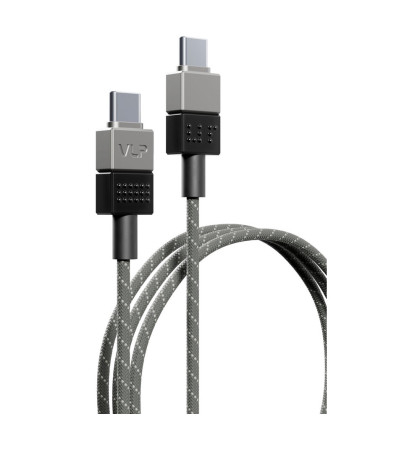 Дата-кабель VLP NEO Phantom USB-C, 100W, 1.5м Gray