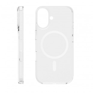 Чехол-накладка Rocket Prime Mag Case для смартфона Apple iPhone 16 Plus Crystal Clear