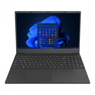 15.6" Ноутбук IRU Калибр 15TLG (1920x1080, Intel Core i3 1115G4, 8GB, SSD 256Gb, Intel UHD Graphics, Windows 11 trial) Black