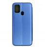 Книжка силиконовая основа боковая (Samsung Galaxy M31) Синяя