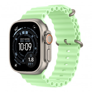 Умные часы Apple Watch Ultra 3 49mm Titanium Case with Ocean Band Natural/Neon Green