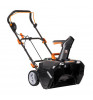 Снегоуборщик Worx WG471E Black/Orange