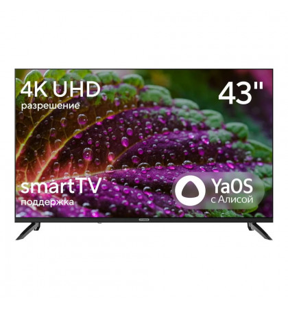 43" Телевизор Hyundai H-LED43BU7012 Black