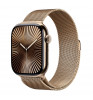 Умные часы Watch Series 10 42mm Titanium Case with Milanese Loop Gold