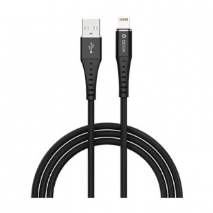 Кабель Devia Braid Series USB to Lightning Cable 1m Black