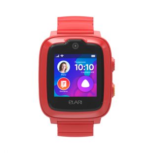 Детские умные часы ELARI KidPhone 4G Red