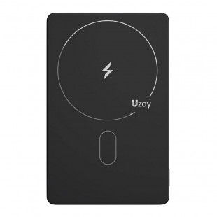 Внешний аккумулятор Uzay Slim PowerBank MagSafe 5000mAh 20W Black