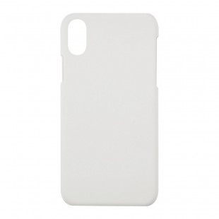 Чехол-накладка силиконовая Soft Touch для смартфона iPhone X Белый