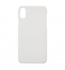 Чехол-накладка силиконовая Soft Touch для смартфона iPhone X Белый