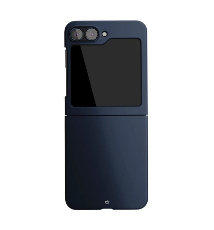 Чехол-накладка VLP Flex Сase для смартфона Samsung Galaxy Z Flip 6 Dark Blue