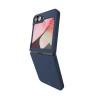 Чехол-накладка VLP Flex Сase для смартфона Samsung Galaxy Z Flip 6 Dark Blue