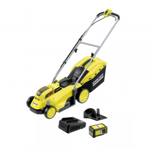 Газонокосилка аккумуляторная Karcher LMO 18-33 Battery Set Yellow