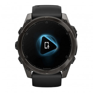Умные часы Garmin Fenix 8 51mm Amoled Sapphire Carbon Gray/Black
