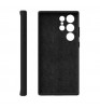 Чехол-накладка VLP Silicone Сase Soft Touch для смартфона Samsung Galaxy S23 Ultra Black