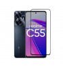 Защитное стекло 3D FullGlue для смартфона Realme C55 Black