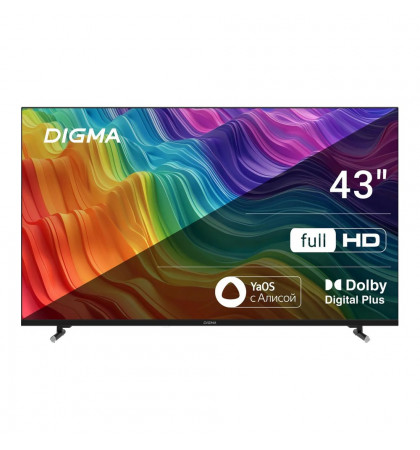43" Телевизор Digma DM-LED43SBB33 Black