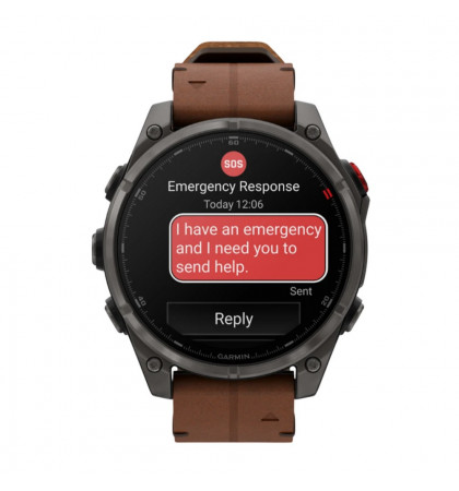 Умные часы Garmin Fenix 8 Pro 47mm Amoled Sapphire Premium Edition Carbon