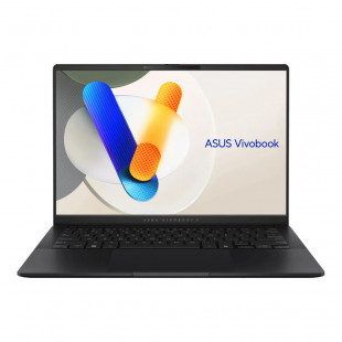 14" Ноутбук Asus VivoBook S14 OLED M5406NA-QD109 (1920x1200, Ryzen 5 7535HS, 16Gb, SSD1Tb, AMD Radeon 14) Black