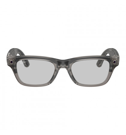 Умные очки Ray-Ban Meta Blayzer Optics RW7001 (Gen 2) Matte Transparent Ice Grey/Clear