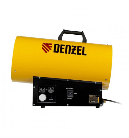 Тепловая пушка газовая Denzel GHG-15i Yellow