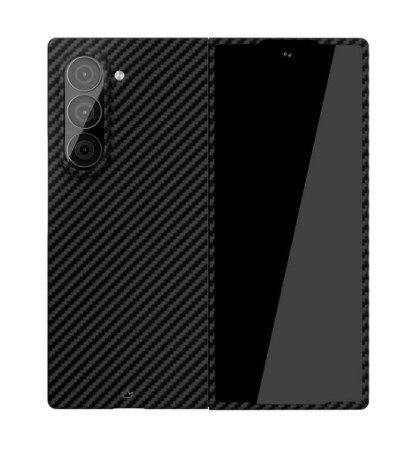 Чехол-накладка VLP Kevlar Сase для смартфона Samsung Galaxy Z Fold 6 Black