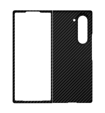 Чехол-накладка VLP Kevlar Сase для смартфона Samsung Galaxy Z Fold 6 Black