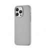 Чехол-накладка uBear Touch Mag Case для смартфона Apple iPhone 15 Pro Max Moon Grey