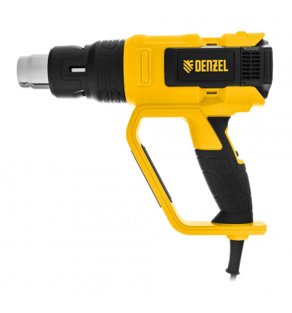 Технический фен Denzel HG-2000M Orange/Black