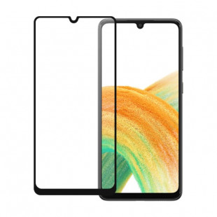 Защитное стекло 3D Full Glue Tempered (Samsung Galaxy A33) Black