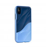 Накладка Devia Wave Series Case (iPhone X/Xs) Blue