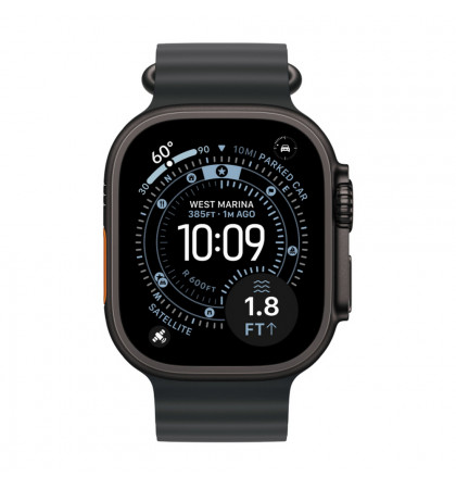 Умные часы Apple Watch Ultra 3 49mm Titanium Case with Ocean Band Titanium Black
