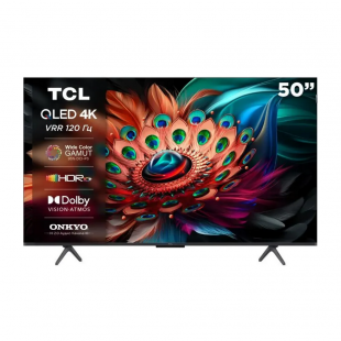 50" Телевизор TCL 50C655 Black