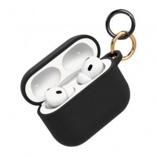 Чехол силиконовый VLP Charm Case для Apple AirPods Pro 3 Black