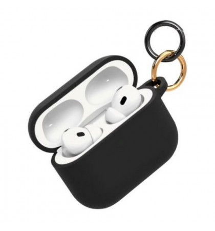 Чехол силиконовый VLP Charm Case для Apple AirPods Pro 3 Black