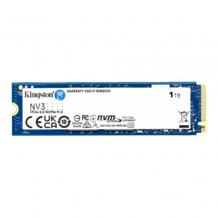Твердотельный накопитель SSD Kingston M.2 1Tb SNV3S/1000G Black