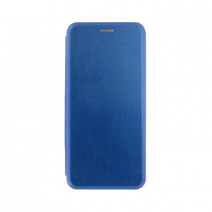 Чехол-книжка экокожа (Samsung Galaxy A12) Синяя
