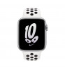 Умные часы Apple Watch SE (2022) 44mm Aluminum Case with Nike Band Silver/Black