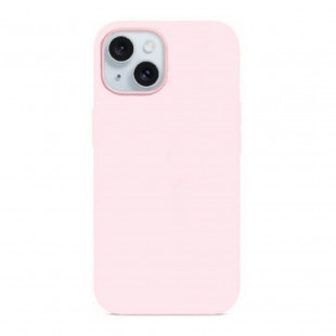 Чехол-накладка Devia Nature Series Silicone Case для iPhone 15 Plus Pink