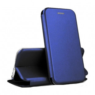 Книжка боковая основа силиконовая (Realme C25s) Blue