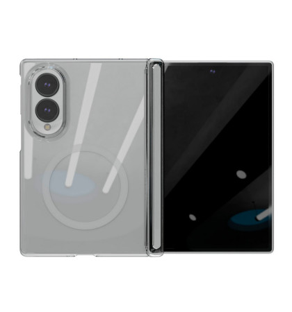 Чехол-накладка VLP Crystal Flex Case с MagSafe для Samsung Galaxy Z Fold 8 Clear