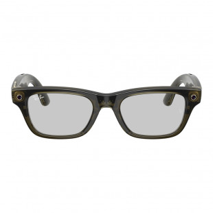 Умные очки Ray-Ban Meta Blayzer Optics RW7001 (Gen 2) Transparent Dark Olive/Clear