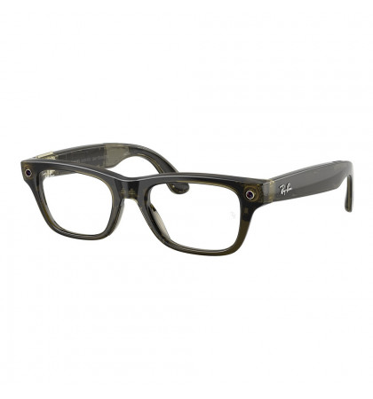 Умные очки Ray-Ban Meta Blayzer Optics RW7001 (Gen 2) Transparent Dark Olive/Clear