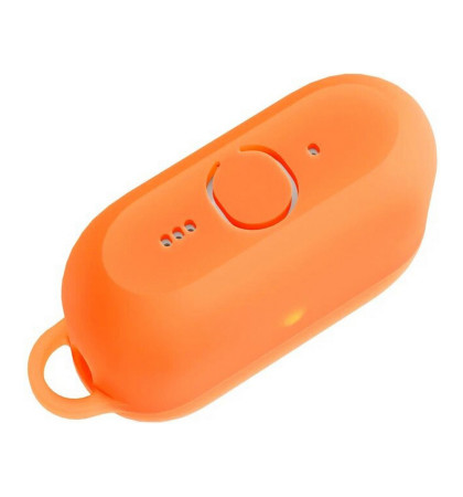 Чехол силиконовый VLP Charm Case для Apple AirPods Pro 3 Orange